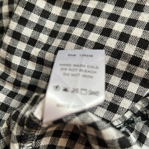 Tuckernuck Pomander Place Abigail Gingham Dress Size Large - Picture 5 of 7